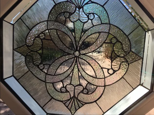 The Windsor Stained Glass Window - Vinyl Framed and Insulated