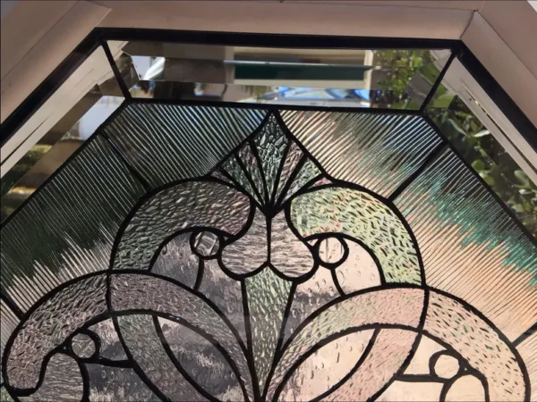 The Windsor Stained Glass Window - Vinyl Framed and Insulated