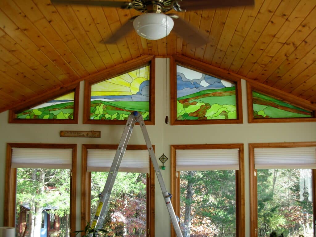 Nice Transom Window Installed