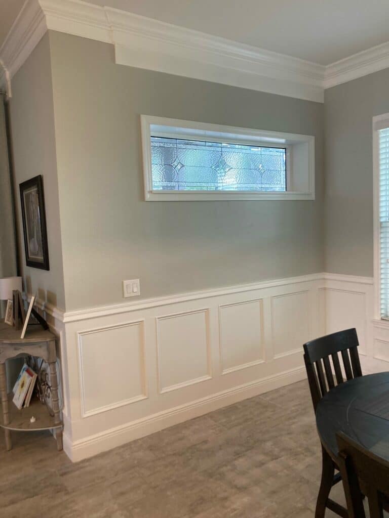 Before and After! Mountain View pattern Installed