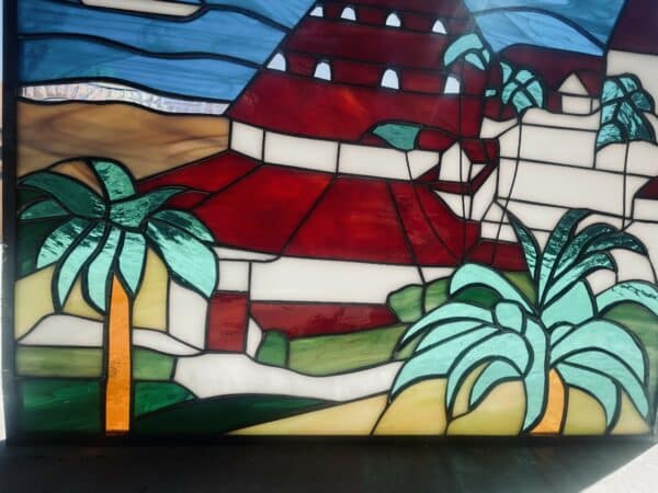 Hotel Del Coronado Stained Glass Window Panel