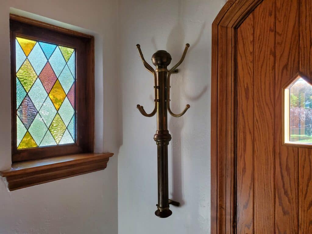 Stained Glass Windows Installed in a 90 year-old Tudor Style Home