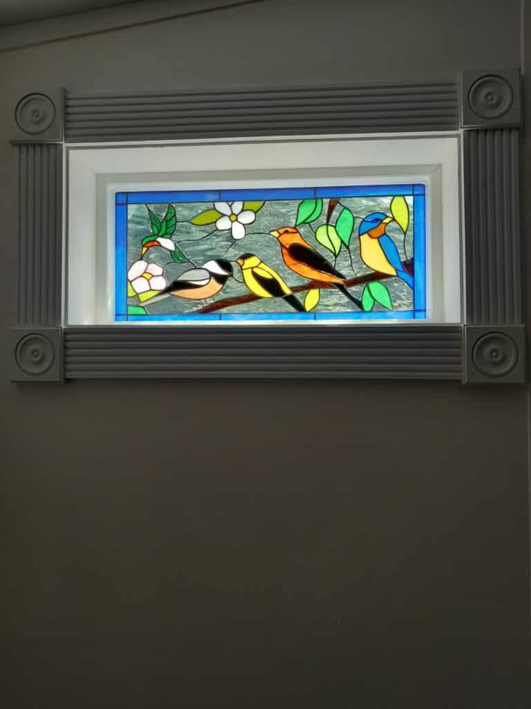 vinyl framed window, shipped to Dayton, ME