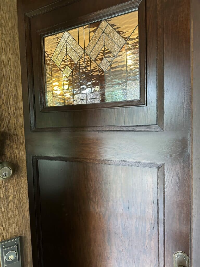 Beautiful Clear Glass Door Inserts
