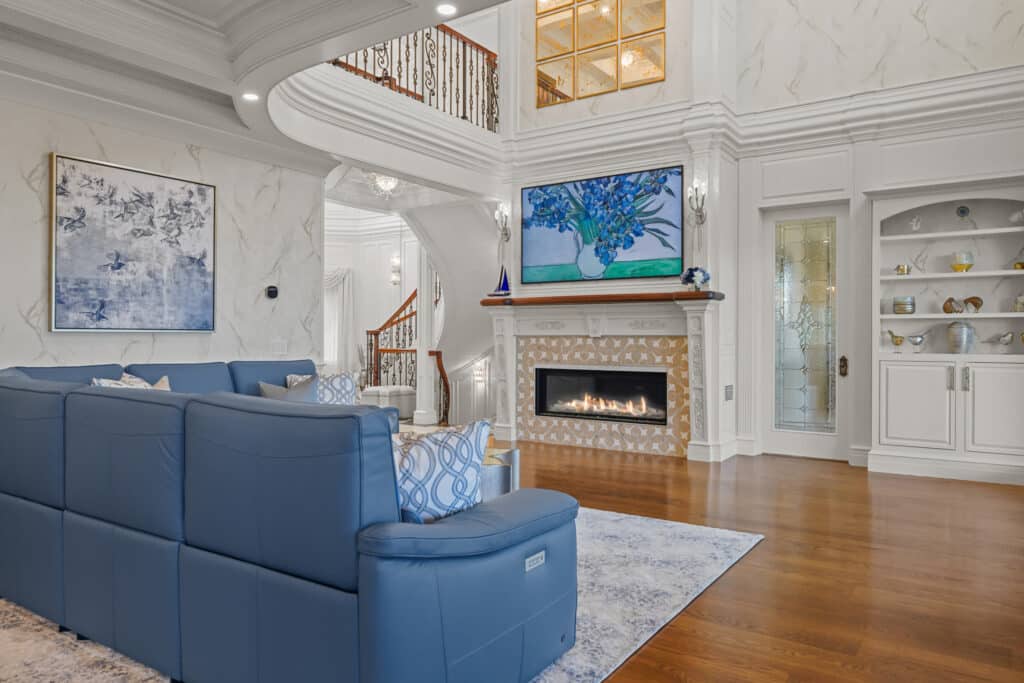 Stunning clear and beveled door panel