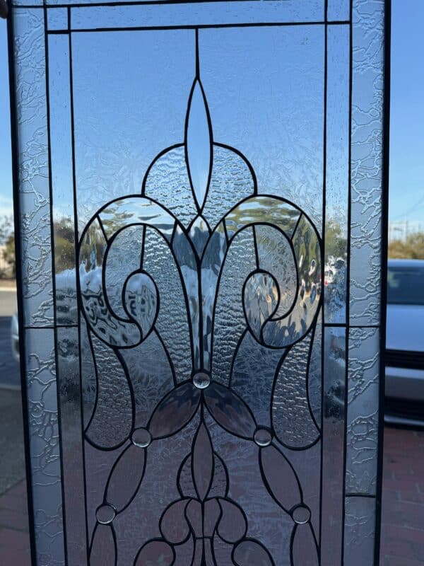 The All Clear Beveled Glass Victorville Leaded Window