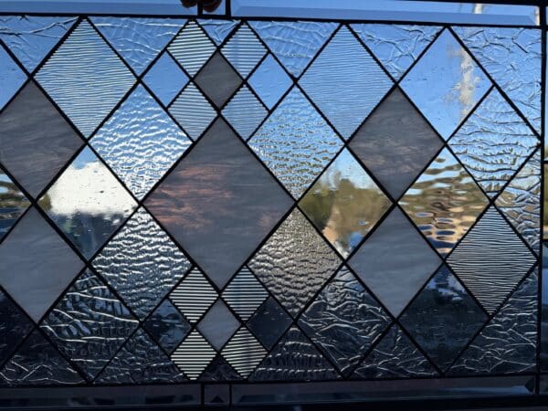 The“Sugarloaf” Beveled & Stained Glass Window Panel