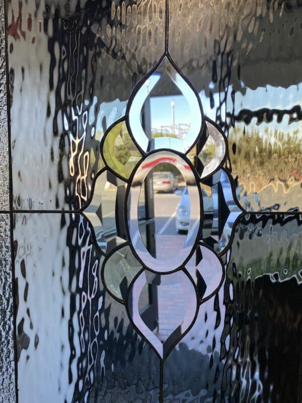The Ontario Beveled Leaded Stained Glass Window Panel