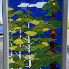 Abstract Stained Glass Windows
