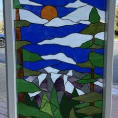 Abstract Stained Glass Windows