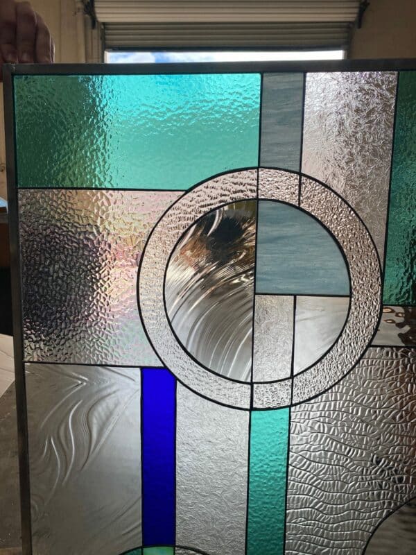 The Lovely Viejo Stained Glass Window Panel