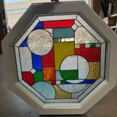 Stained Glass for Fireplace Areas