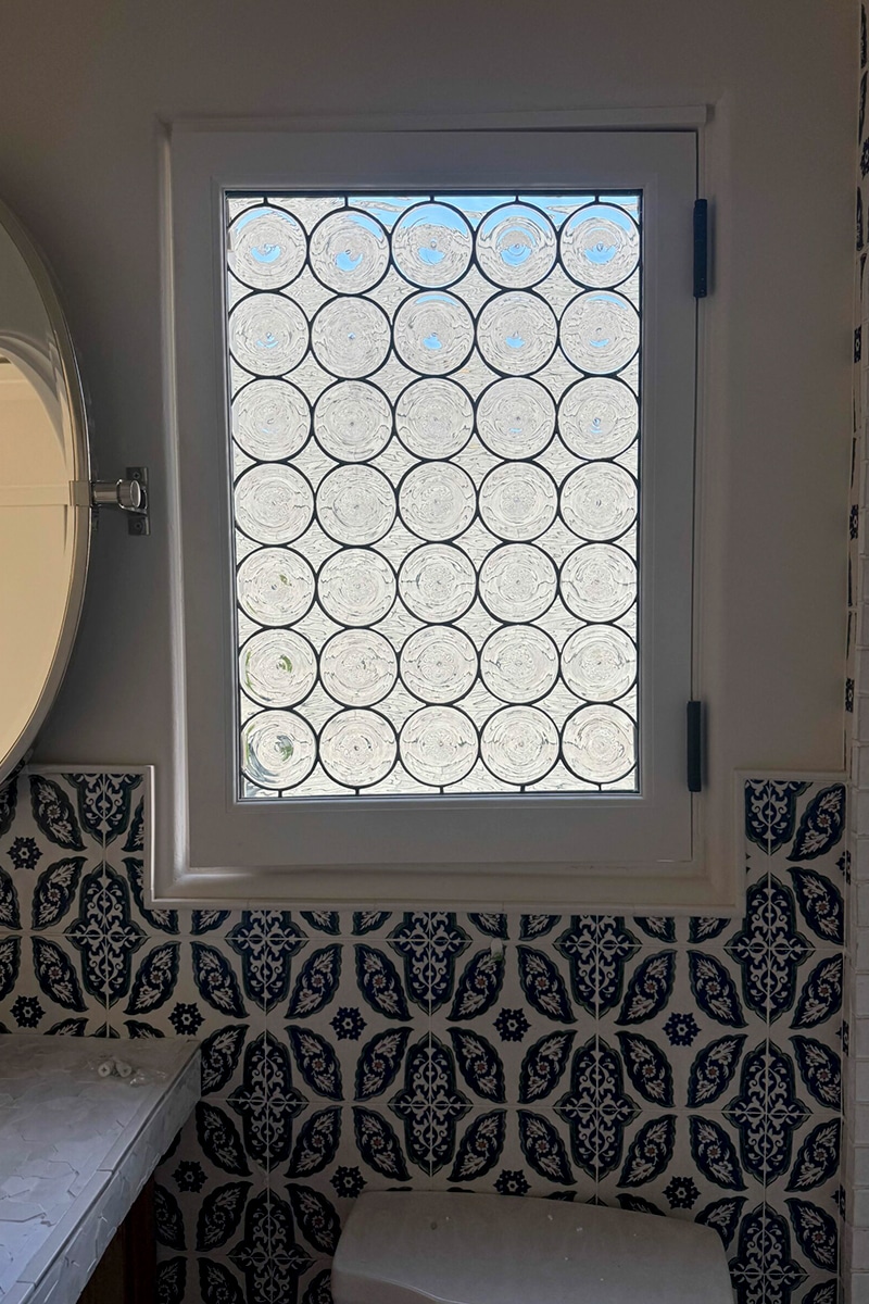 Bathroom Windows Stained Glass