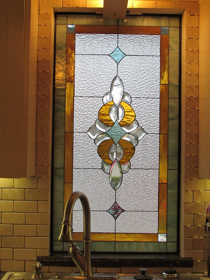 Kitchen Windows Stained Glass