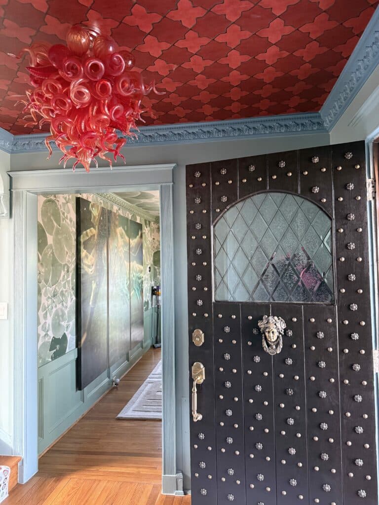 Modern Tudor Entryway Restoration