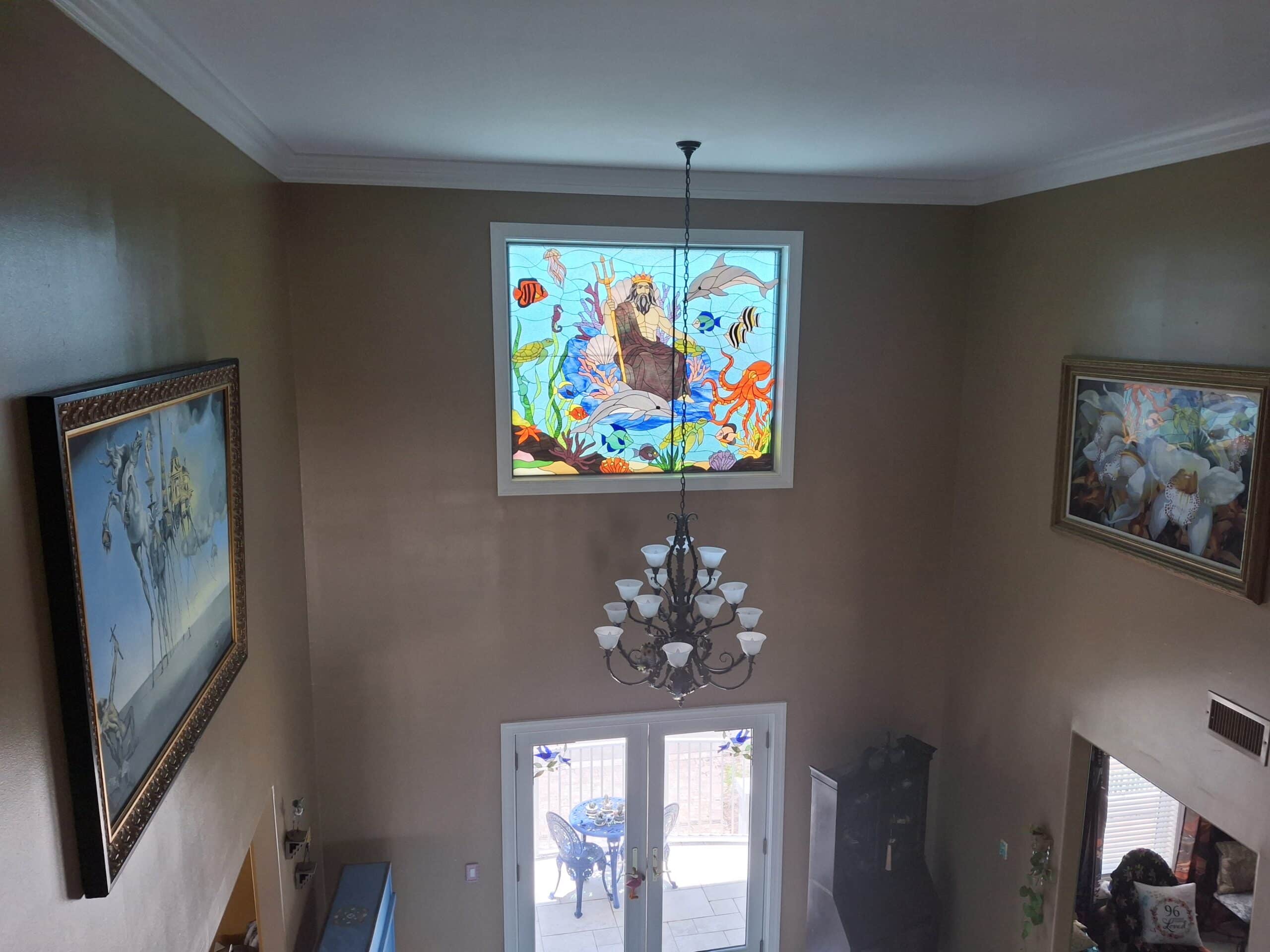 Neptune Kingdom Architectural Transom Feature Window